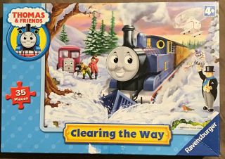 Ravensburger 35 Piece Puzzle Thomas The Train “clearing The Way”
