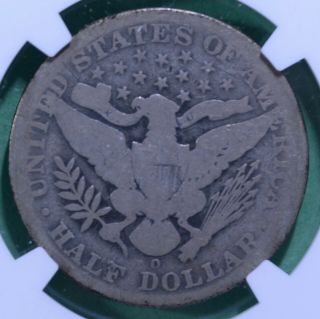 1892 - O Barber Half Dollar NGC AG 3 2