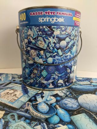 Springbok Paint Can Seek & Find & Ceaco Snoopy 400 Pc Family Puzzle COMPLETE 3