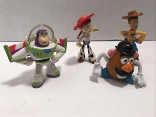 Disney Pixar Toy Story Mini Figures Woody Jessie,  Buzz Lightyear,  Mr Potato Head
