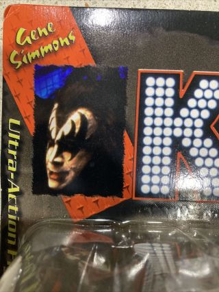 Kiss Gene Simmons Ultra Action Figure 1997 McFarlane Toys Ax Bass - 2