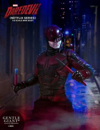 Marvel Daredevil Mini Bust By Gentle Giant As Seen On Netflix (us)