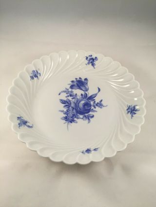 Soup Bowl,  Haviland China Limoges,  Strasbourg Pattern,  Blue Roses Flowers