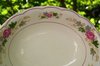 GORGEOUS GRINDLEY CREAM PETAL 9 INCH SERVING DISH FROM ENGLAND 2