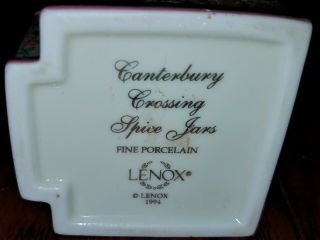 Lenox 1994 Canterbury Crossing Spice Jar - Celery Salt 2