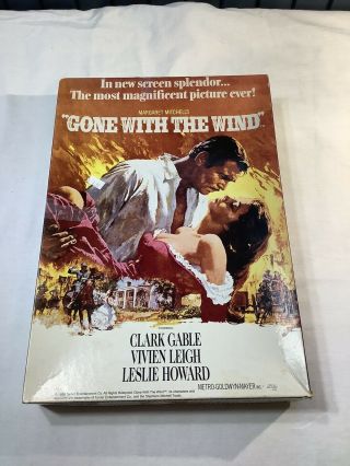 Vintage Gone With The Wind Classic Movie Poster 1100 Pc Jigsaw Puzzle 24x36