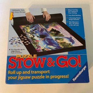 Puzzle Stow And Go Roll Up Puzzle Mat