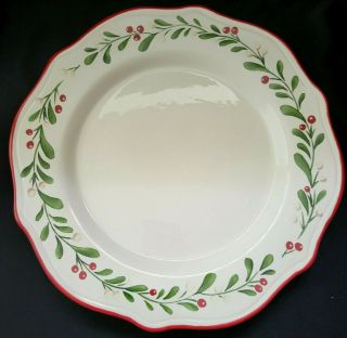 Better Homes & Gardens Mistletoe Dinner Plate (s) 11 "