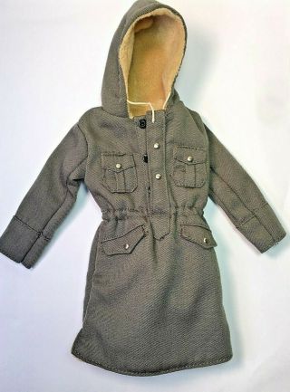 Did Dragon Wwii German Winter Pullover Coat Parka 1:6 Scale With Hood,  Llining