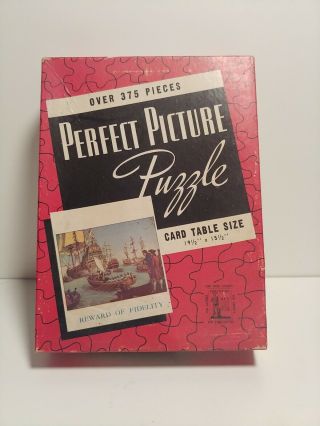 Vintage Perfect Picture Puzzle (reward Of Fidelity) 375pcs.  X4