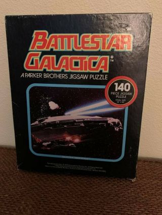 Vintage 1978 Parker Brothers Battlestar Galactica Under Attack Complete