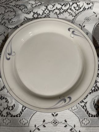 Lenox Chinastone Grey Brushstrokes Dinner Plate 10 3/4 " 1 Ea 1 Available