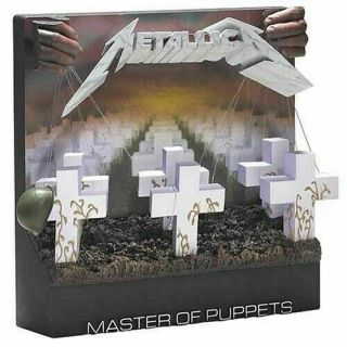 Mc Farlane Metallica Master Of Puppets 3d Album Cover 2006 Nib.