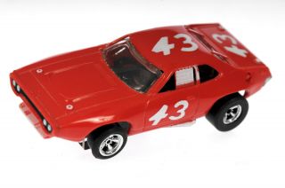Vintage Aurora /afx Plymouth Petty Road Runner (red) Vhtf