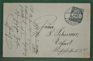 German East Africa Cover Card 1911 To Germany (l152)