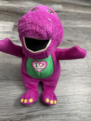 Barney I Love You 10 " Plush Singing “i Love You,  You Love Me " Barney Plush Toy