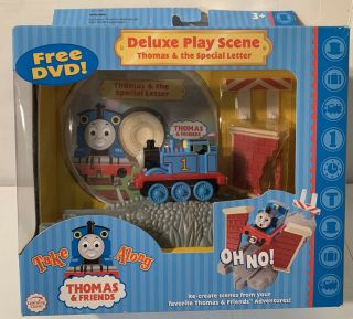 Thomas & Friends Take Along Deluxe Play Scene Thomas & The Special Letter Rare