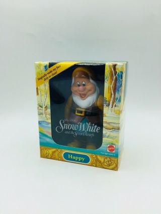 Disney Happy Dwarf Doll 1992 Mattel Snow White &7 Dwarves