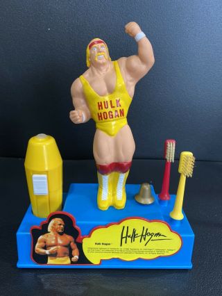 Wwf Wwe Janex 1991 Hulk Hogan Battery Operated Toothbrush -