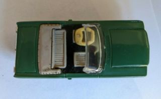 Aurora HO slot car T Jet Mustang Convertible in Olive Green 3