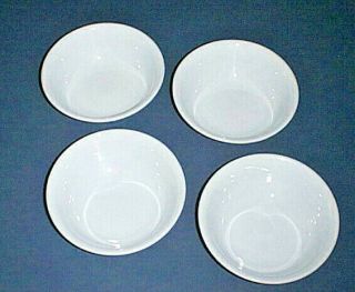 CORELLE Livingware MORNING BLUE Salad,  Soup or Cereal Bowls - Set of (4) 3