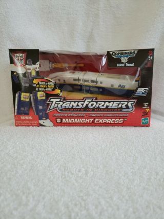 Transformers Robots In Disguise Midnight Express - Train To Robot