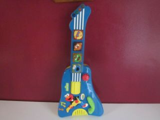 Elmo Rock & Roll Guitar 16 " Music/lights/whammy Bar 1998 Vintage Sesame St.