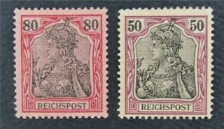 Nystamps Germany Stamp 60.  61 Mogh $65 Signed N19y2628