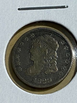 1829 Us Capped Bust Half Dime