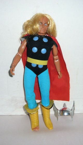 Vintage 1974 Mego 8 " The Mighty Thor Action Figure