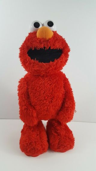 Tickle Me Elmo 2005 Mattel Fisher Price Tmx Sesame Street Talking Plush Toy 14”