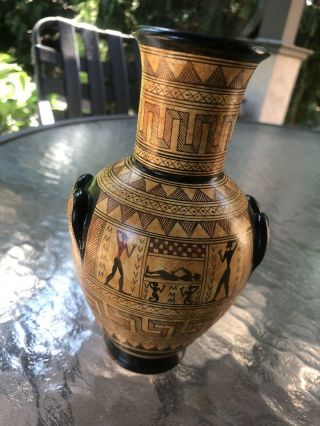 Geometric Museum ￼replica Greek Vase Hand Made In Greece 800 - 700 B.  C