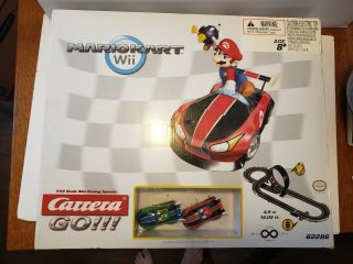 Carrera Go Nintendo Mario Kart - 1:43 Scale Slot Car Race Track Set Open Box