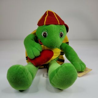 Franklin Turtle Stuffed Plush Animal Toy 7” Connection Rare Vintage 2001