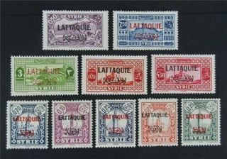 Nystamps French Latakia Stamp 1//17 Mogh O29y3568