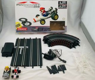 Mario Kart Carrera Rc 1:43 Scale Slot Car Race Track Set Complete,  Great