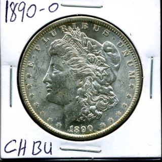 1890 - O $1 Morgan Silver Dollar In Choice Bu 03930