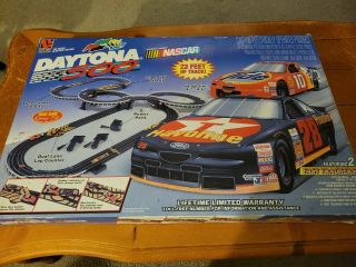 Vintage 1997 Life - Like Racing Daytona 500 Nascar Ho Scale Slot Car Racing