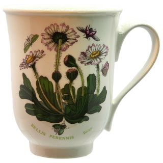 Portmeirion Botanic Garden Daisy Mug Bellis Perennis 12 Oz Coffee Cup Tea