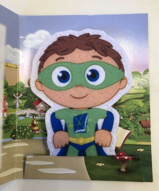 Why - Storybrook Village - Whyatt Finger Puppet - Pbs Kids Superhero