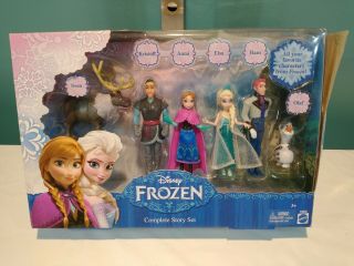 Disney Frozen Complete Story Set (discontinued By Manufacturer) Dolls Figures