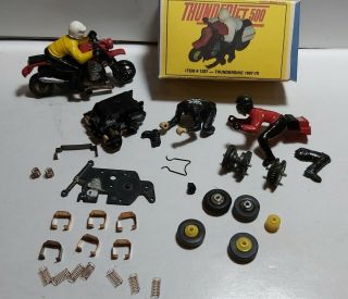Ho Slot Miscellaneous Vintage Aurora And Tyco Motorcycle Parts