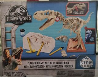Jurassic World Stem Playleontology Kit Dinosaur Bones