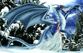 Ice Dragon 1000 Pc Jigsaw Puzzle By Sunsout