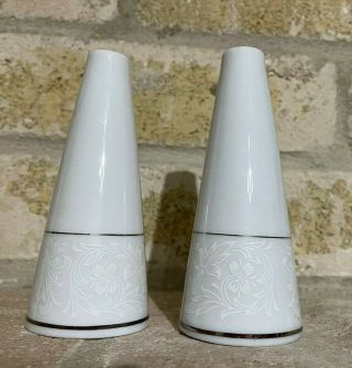 Style House China - Brocade Pattern - Salt & Pepper Shaker Set