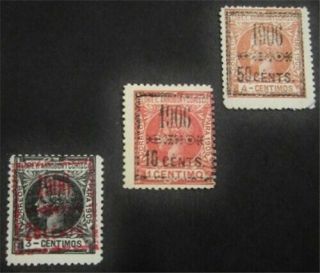 Nystamps Spain Elobey,  Annobon & Corisco Stamp 35//38 Mogh Signed N26x1148