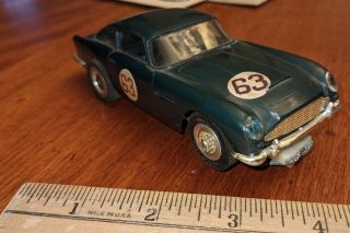 1964 Vintage Revell 1/32 Slot Car Aston Martin Db5 Green,  61805 Toy