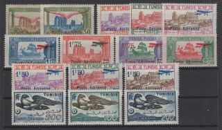 Ds148513 / French Tunisia / Y&t Air 1 / 15 Complete Mh Cv 100 $