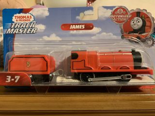 Fisher - Price Thomas & Friends Trackmaster James Motorized Action Train Nib Bml08