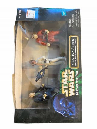Kenner Star Wars Power Of The Force Cantina Aliens Labria Nabrun Leids Takeel